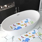 Tubozadi Baby Bath Mat For Tub Kids Non Slip Bathtub Mats Baby Extra Long 40x   