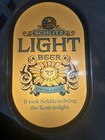 Vintage 1977 Lighted Schlitz Light Beer Advertising Sign