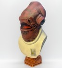 Star Wars Admiral Ackbar Return Of The Jedi Inspired Mini Bust Statue Hand Paint