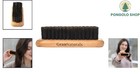 Wide Boar Bristle Hair Brush Portable Detangling Styling Comb For Slick Back