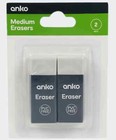 10x Rapid Erasers Smudge Resistant Pencil-eraser Rubber Stationery New Au