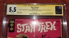 Star Trek  1 Gold Key Cgc Ss 5 5 Signed  5 Shatner  Nimoy  Nichols Koenig Takei