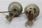 Cool Pair Of Vintage Motorcylce Red Marker Lights