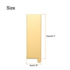 200pcs Mini Cake Boards Mousse Cake Cardboards Rectangle For Cupcake Base Gold