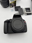 Canon Eos Rebel T5 18 0mp Dslr Camera W  18-55mm   75-300 Lense Kit Bundle