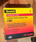 4 Rolls Of Black Scotch   Linerless Rubber Splicing Tape 130c  2 In X 30 Ft