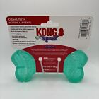 Kong Dental Squeezz Bone Medium Treat Stuffable Teeth Cleaning Dog Chew Toy