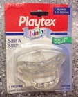 Playtex Vintage Flat Top Nipple Silicone Binky One-piece Rare Collector Freeship