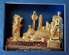 Very Unique Double Sided Malaysia Napkin Holder White yellow Metal Nib