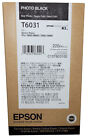 Genuine Epson T6031 Photo Black Ultrachrome K3 Ink Cartridge  220 Ml   12 25 22 