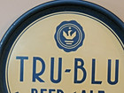 Vintage 1934 Original 13  Tru-blu Beer And Ale Serving Tray Northampton Pa 