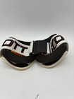 Scott Ski Goggles Unisex Orange Lens White Frame Foam Peeling Worn Scott Strap