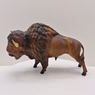 Vintage 1960s Breyer Buffalo Bison Figurine  76 Dark Brown Matte  11  Long