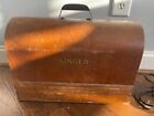 Antique Singer Portable Sewing Machine Model 128 Jc683825 1930 s-50 s  Tested 