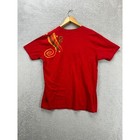 Cirque Du Soleil Shirt Women Large Red Saltimbanco Tee Short Sleeve Made In Usa