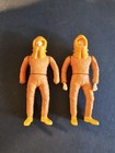  2  Mattel 1975 Space 1999 Eagle Bergman Vintage Action Figures  