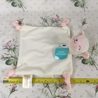 Dan Dee Lamb Baby Security Blanket Lovey Rattle Cream Knotted New