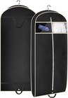 43  Gusseted Travel Garment Bag With Accessories Zipper Pocket Breathable Sui   