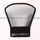 2x Universal Flash Diffuser Softbox Silver white Reflector For Yongnuo Speedlite