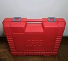 Vintage 1985 Lego Red Storage Case Carrying Box Hard Plastic Usa