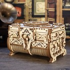 Music Park 3d Wooden Puzzles For Adults Jewelry Storage Box Model Kits