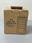  has Logo  Yeti Shot Glasses Nib - 4 Shot Cups   1 Holder In Navy Blue