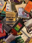 Matchbook Collection Lot Of 60 Used Vintage With No Duplicates Unsearched Look 