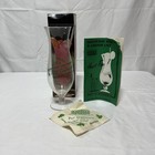 Pat O brien s New Orleans French Quarter Hurricane Glass With Original Box Menu