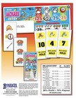 Pull Tab Ticket - Hard Card- Game - 3 Pack - Mini Jackass Derby - 406 Ct Ea