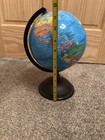 10    Desktop World Globe     Colorful Political Map     Black Base School home Decor
