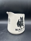 Vtg James Green   Nephew Ltd Black  white Scotch Whisky    buchanan   s    Pitcher