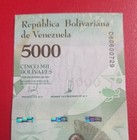 World Paper Money - Venezuela 5000 Bolivares 2017 Unc Free Shipping 