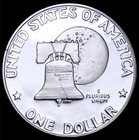 Gem Proof Cameo 1976-s Eisenhower Dollar 40  Silver Bicentennial Us Coin Ike