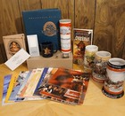 Lot Vintage Budweiser Collector Steins memorabilia catalogs 1970-2007