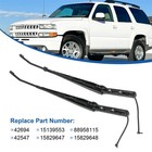 Windshield Wiper Arms Fit 99-07 Chevy Silverado Suburban Tahoe Gmc Sierra Yukon