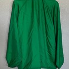 Men s Vintage Sears  Green Nylon Windbreaker Jacket  Extra Large