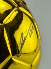 Lionel Messi Golden Ball  Balon De Color Oro  In Resin Hand Signed With Coa