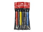 5  Scratch Brush Set 4pc Pen Type - Steel  Brass  Fiber   Nylon Bristles
