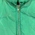 Vintage Eastern Mountain Sports Vest Mens L Green Puffer Quilted Zip Nylon 80s