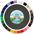 1  Olive Drab Green Webbing - 30  Colors - Edc Polypropylene Webbing  10 Yards