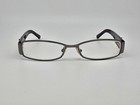 Prada Vpr 58l 5av-1o1 Gunmetal Plum Eyeglasses Frame W  Case Italy 49-14-135