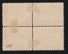 Us 398 2c Panama Pacific Mint Block Of 4 Vf Og H Scv  75