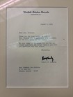 Robert F  Kennedy - Signed 1965 - Tls   Orig Env  Prof  Matted framed