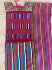 Vintage Antique South American Peruvian Textile Woven Scrap Craft Project Fabric