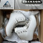 Jackson     Elle Fs2131 Figure Skates 2 5     Wide     Boots W  Mirage Blades   Box Vg