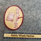 Vintage Schlitz Beer Patch Go For Its Work Uniform 70s 80s Ad9a