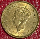 High Grade Details 1950 Hong Kong 10 Cents Coin-jun131