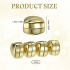 4 Pcs Magnetic Purse Feet Triangle Multiuse Magnets Handbags Bottom Gold