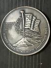 1969 Hawaii Medals  King Kamehameha Ii  Silver And Bronze Matching Pair 2mn-669