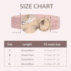 Wide Belts For Women Dresses Elastic Stretch Belt Fashion Trendy Waist Belt Top